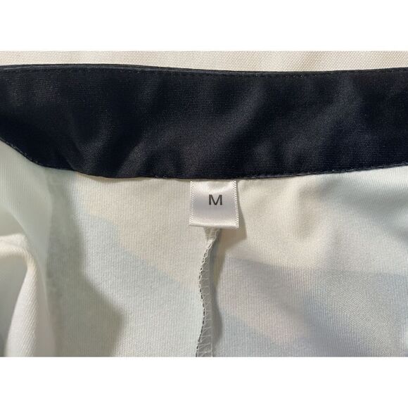 MOD Multicolored Geometric Long Sleeve High Neck Half Zip Classic Dress Size Med - Picture 9 of 14